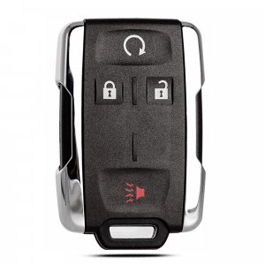 SUPALAND Key Fob Shell Case Replacement Fits for Chevy Silverado Colorado GMC Canyon Sierra 2014 2015 2016 2017 2018 2019 2020 2021 2022 2023 Keyless Entry Remote Control 4 Button Cover M3N-32337100