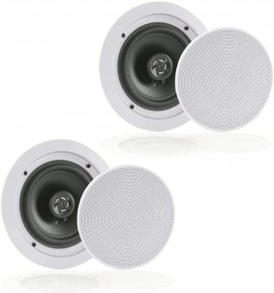 Pyle PDICBT652RD 6.5" Bluetooth Ceiling/Wall Speakers