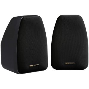 BIC AMERICA BICDV32B 125W 2-Way 3.5-Inch Speakers with Keyholes for Mount