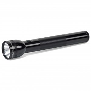 MagLite 3-Cell D Incandescent Flashlight – Water-Resistant, Adjustable Beam, High-Intensity Krypton Bulb – Black