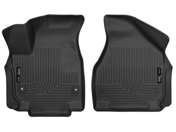 Husky 13011 Weatherbeater Front Floor Liners Black for '17-'20 Chrysler Pacifica
