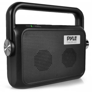 Pyle PTVSP18BK Slim Comfort Hearing Wireless TV Speaker