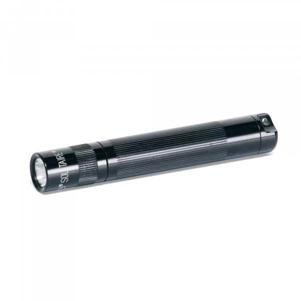 Maglite Solitaire Incandescent 1-Cell AAA Flashlight Black