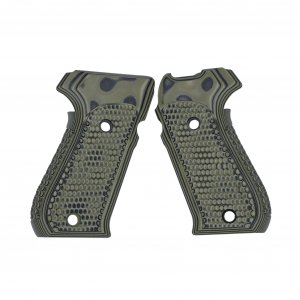 Hogue Piranha Scale G10 Grip for SIG Sauer P220 American DA/SA & DAK, G-Mascus Green - 20138