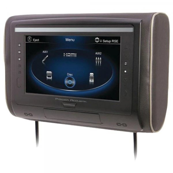 Power Acoustik H94 9" Headrest Slave Unit 3 Color Skins
