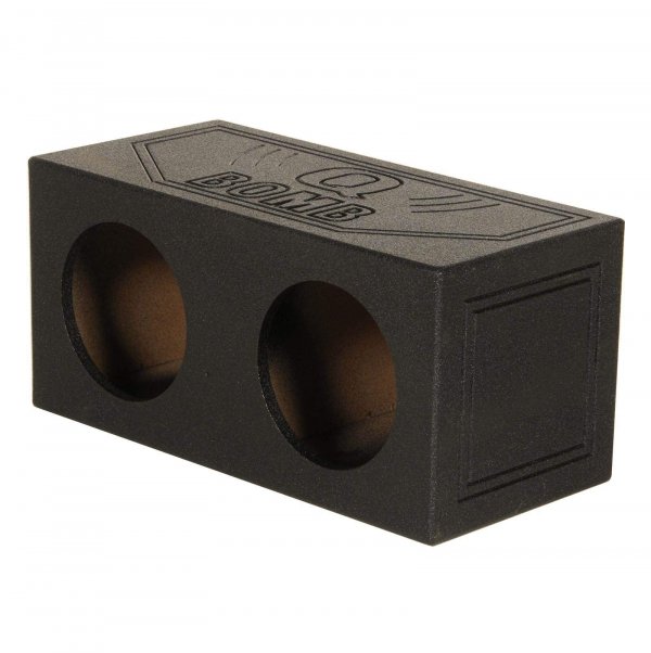 Qpower QBOMB10S Dual 10" Sealed Qbomb Empty Woofer Box