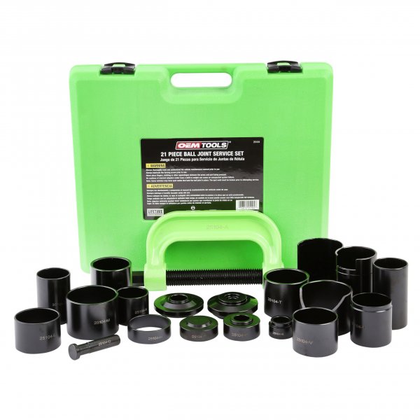 OEMTOOLS 21-Piece Master Ball Joint Press Kit for 2WD & 4WD Vehicles