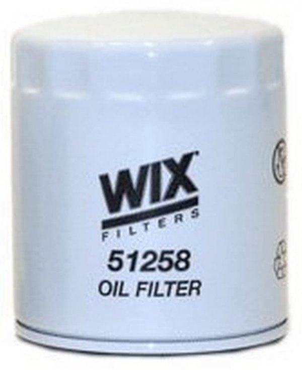 WIX 51258 Oil Filter Replacement, Built for Synthetic and High Mileage Oil - Compatible with AMC (60-81), GM (67-80)