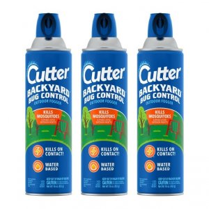 Cutter Backyard Bug Control Outdoor Fogger 16 Oz, 3 Pack