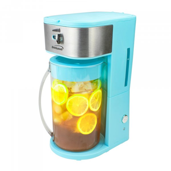 Brentwood Appliances KT-2150BL Iced Tea and Coffee Maker (Blue)