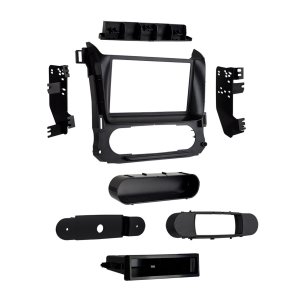 Metra 99-3015G Double/Single DIN Installaton Dash Kit for 2015-Up Tahoe, Suburban and Yukon (Black)