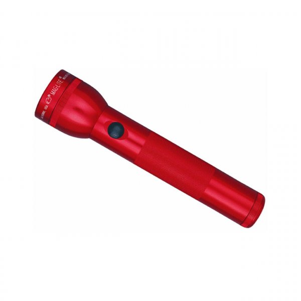 MAGLITE S2D036 2 CELL D  Flashlight Red