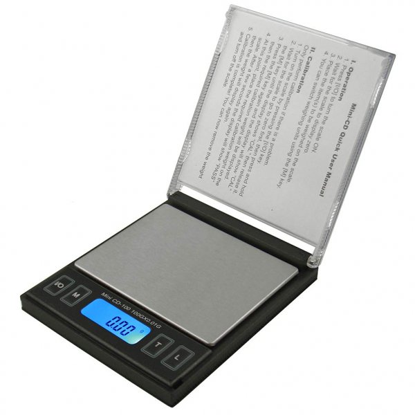 AWS MINICD100 CD Mini Series Compact Gram Digital Pocket Scale 100 X 0.01G