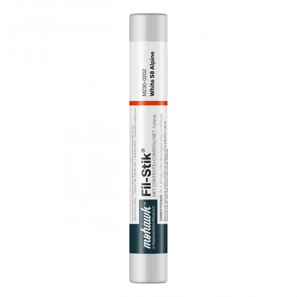 Mohawk Fil-Stik, Wax Putty Stick for Wood Repair, White S8 Alpine, M230-0202, 1 Count