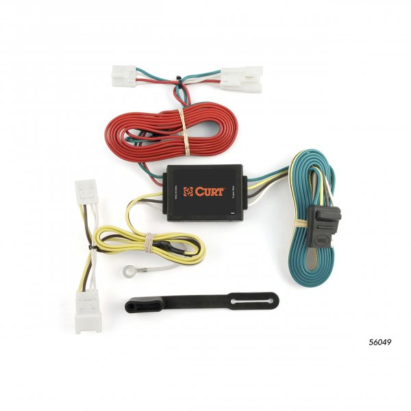 CURT 56049 Vehicle-Side Custom 4-Pin Trailer Wiring Harness