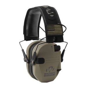 Walker's GWPRSEMPATFDE Razor Slim Electronic Muff - Fde Patriot (American Flag)