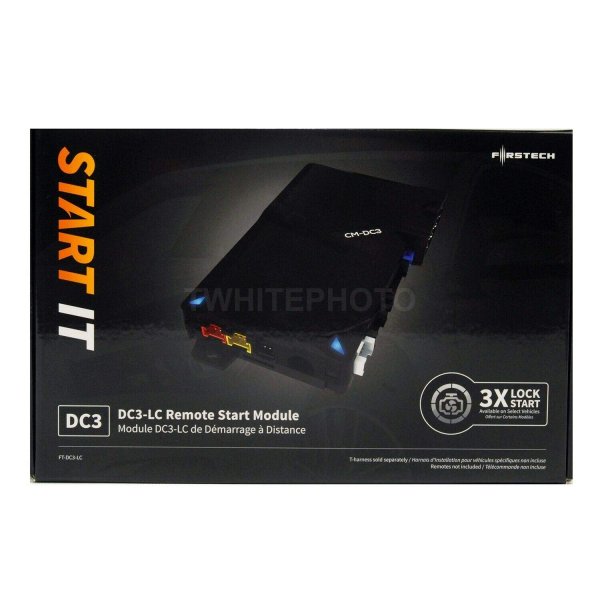 Compustar Firstech FT-DC3-LC Remote Start Module FTDC3LC DC2-S Replacenemt DC3S 7200S Bypass Module for High and Low-Current Draw Vehicles.