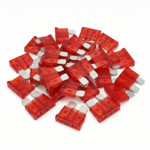 (80Pcs) 10 Amp Standard Fuse, 10A Car Blade Fuses for Car/RV/Truck/SUV/Motorcycle/Boat