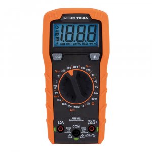 Klein Tools MM325 Multimeter, Digital Manual-Ranging 600V AC/DC Voltage Tester, Tests Batteries, Current, Resistance, Diodes, and Continuity