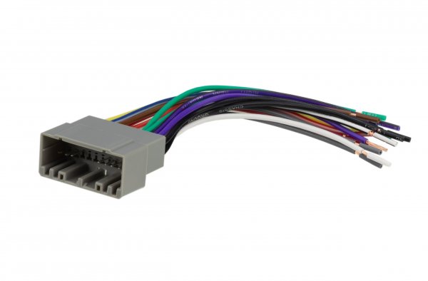Scosche CR02B Car Radio Wiring Harness Kit Compatible with Select 2002-07 Non-Amplified Chrysler, Dodge and Jeep Vehicles - Aftermarket Stereo Wire Adapter - See Guide in Images to for Vehicle Fitment