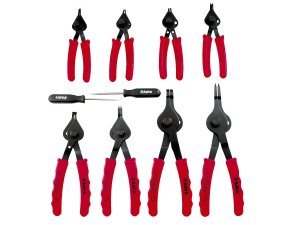 Astro 9401 10Piece Snap Ring Pliers Set