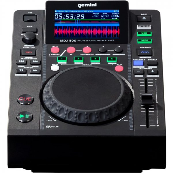 Gemini MDJ-500 MDJ-500 Professional USB Media Player