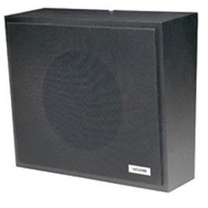 Valcom V-1061-BK Talkback Wall Speaker - Black