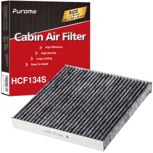 Puroma 1 Cabin Air Filter Activated Carbon for CP134 CF10134 Honda Acura