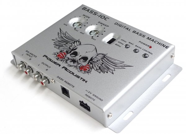Power Acoustik BASS10C BASS CONTROL PARAMETRIC