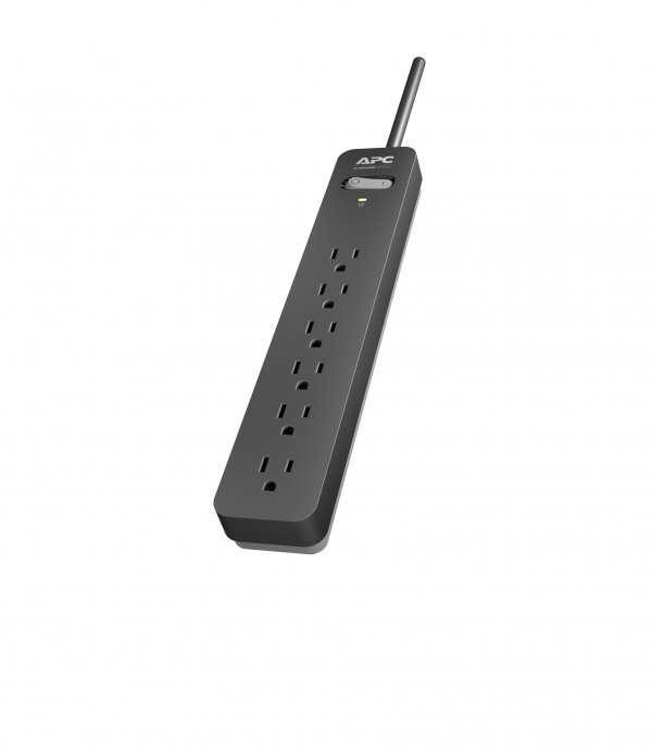 APC PE625 6-Outlet SurgeArrest® Essential Series Surge Protector (25ft Cord)