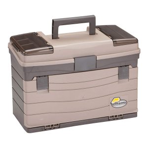 Plano 757004 Guide Series Four-Drawer Tackle Box - Graphite & Sandstone