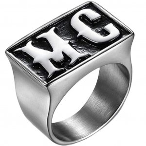 Jude Jewelers Size 7-15 Stainless Steel Motorcycle Biker MC Ring (12)