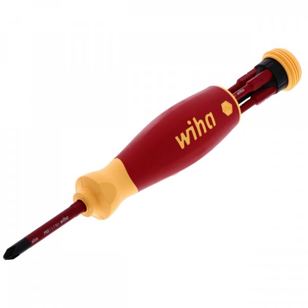 Wiha 28345 6 Piece Insulated SlimLine PocketMax Multi-Driver