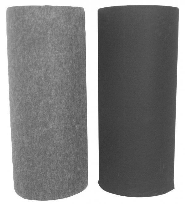 Qpower CPT50CH carpet charcoal 4 ft x 50 yd