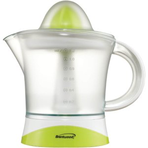 Brentwood Appliances J-17 40oz Electric Citrus Juicer (Clear)