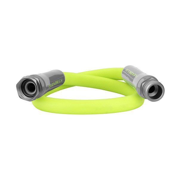 Flexzilla HFZG503YW Garden Lead In Hose 5/8In X 3Ft 3/4In   11 1/2 Ght Fittings