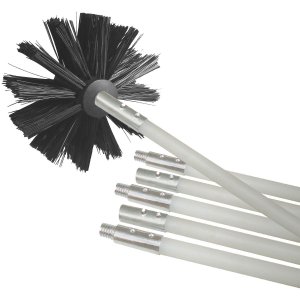 Deflecto DVBRUSH12K6 12-Foot Dryer-Duct Cleaning Kit