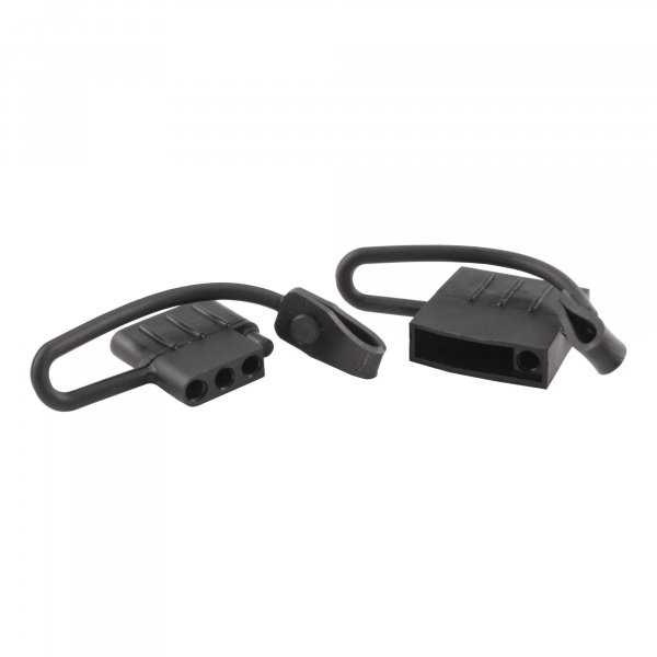 CURT 58761 Vehicle and Trailer-Side 4-Pin Flat Wiring Harness Dust Covers, 2-Pack