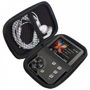Compatible with MECHEN M30 MP3 Player Case, Lamshaw Hard Shell Travel and Storage Cover Carrying Case Compatible with MECHEN M30 2 Inches MP3 Player (Black)