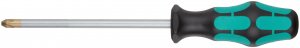 Wera 05008735001 Kraftform Plus 350 PH Phillips Screwdriver, Lasertip, PH 3 Head, 6" Blade Length