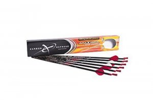 Carbon Express 52113C Maxima Hunter Fletched Carbon Crossbolt w/R2 Vanes 6pc
