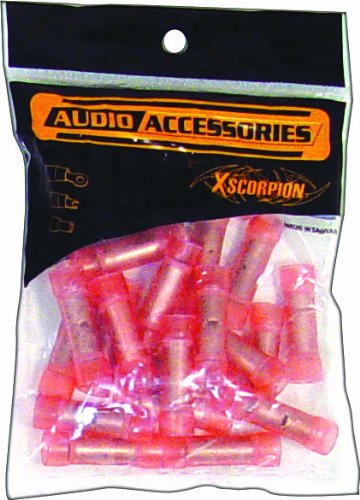 XSCORPION BC8R Butt Connectors 8ga. Red (25 pack)
