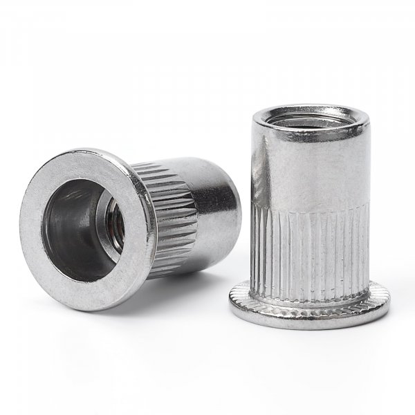 Vmuter 50Pcs M8 Rivet Nuts, 304 Stainless Steel