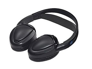 Audiovox MTGHP2CA Dual channel wireless fold flat headphones auto shut off