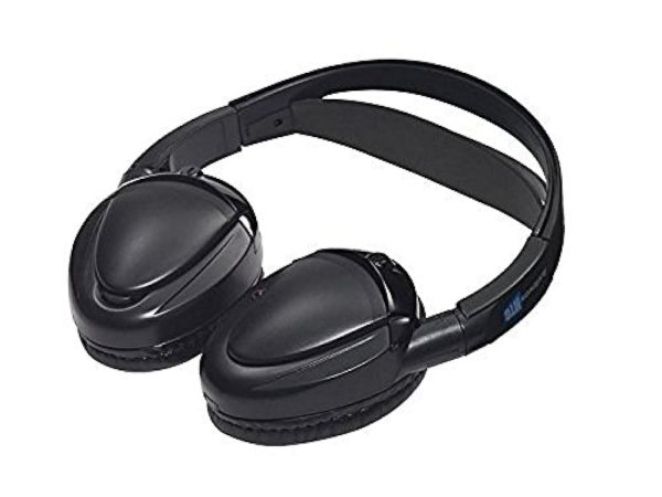 Audiovox MTGHP2CA Dual channel wireless fold flat headphones auto shut off