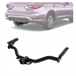 KUAFU Class 4 Trailer Hitch Compatible with 2013 Infiniti JX35/ 2014-2020 Infiniti QX60/ 2013-2020 Nissan Pathfinder 2 Inch Receiver Replace for 76031 Black Towing Hitch