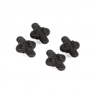 LimbSaver unisex adult 4-Pack String Silencers, Black
