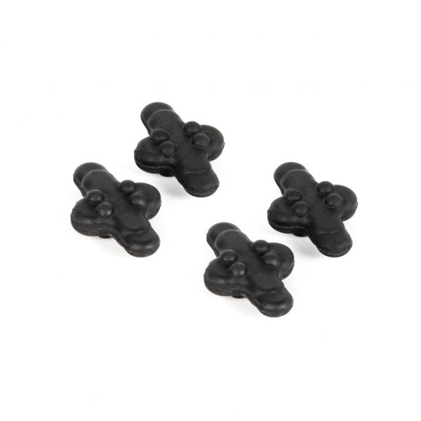 LimbSaver unisex adult 4-Pack String Silencers, Black
