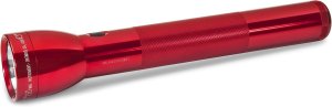 Maglite ML300LS3035 3 Cell D Led Flashlight Red-Gift Box