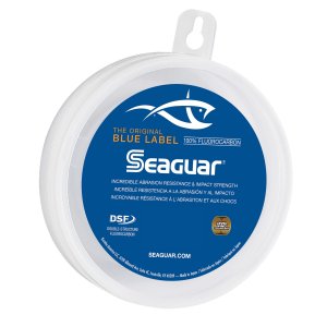 Seaguar Blue Label 100% Flourocarbon Fishing Line (DSF), 20lbs, 50yds Break Strength/Length - 20FC50